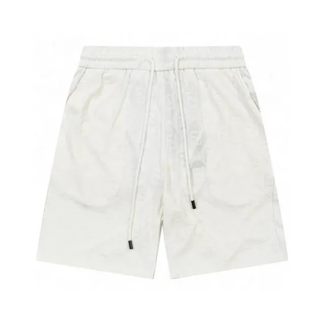 Fendi Logo-Print Shorts Monogram Jacquard
