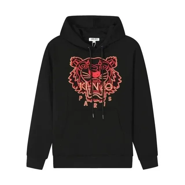 Kenzo Tiger Hoodie Embroidered Tiger