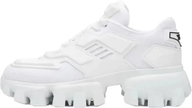 Prada Re-Nylon Trainer All White