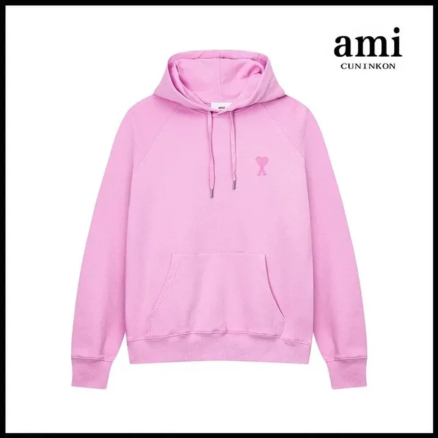 AMI Paris Hoodie Heart Logo