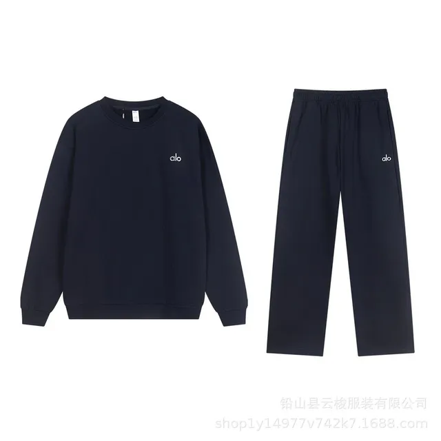 Alo Yoga Lounge Set Embroidered Logo