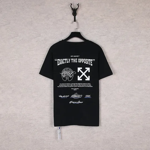 Off-White Graphic Tee Exactly the Opposite