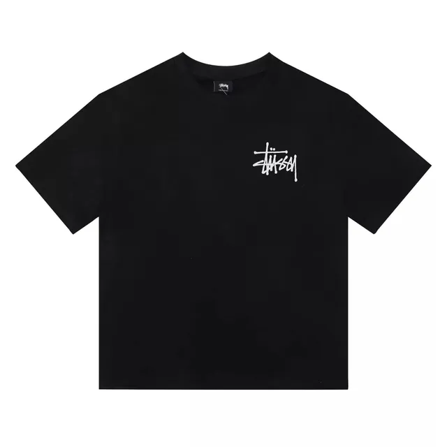 Stüssy Logo Tee White Graffiti Logo