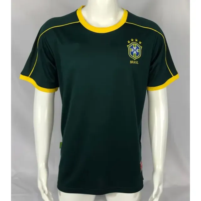 Nike Brazil National Team Tee Green/Yellow Trim