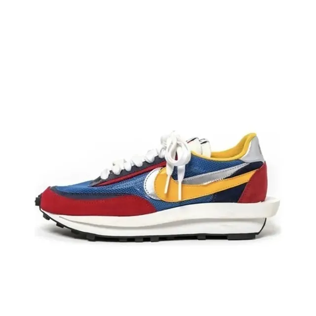 Nike × Sacai LDWaffle Multi-Color Red/Blue/Yellow