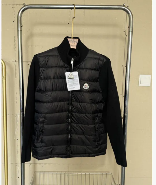 Moncler Quilted Vest Jacket Black