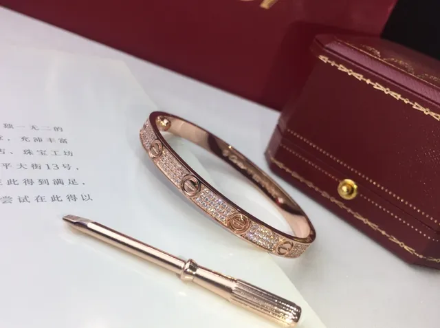 Cartier Juste Un Clou Bracelet Paved with Diamonds