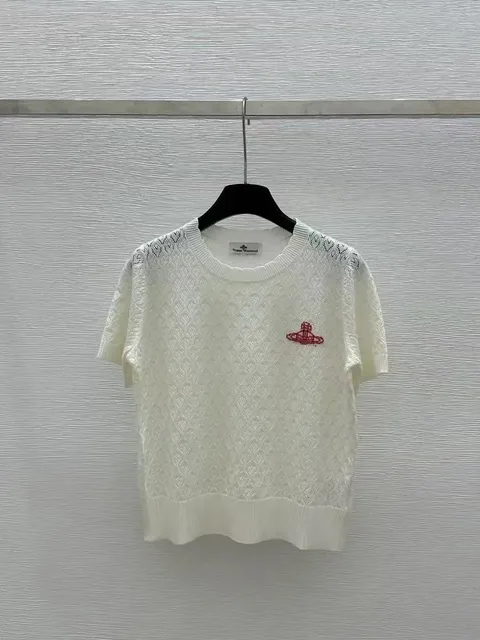 Vivienne Westwood Knit Top Orb Embroidery