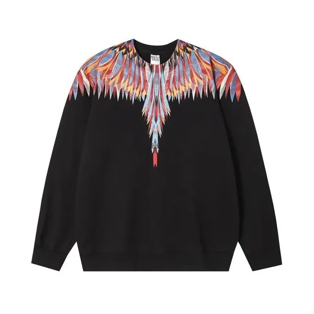 Marcelo Burlon Wings Sweatshirt Multicolor Wings Print