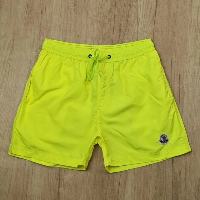 Moncler Swim Shorts Neon Yellow