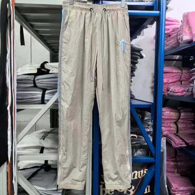 Trapstar Track Pants Light Beige with Lightning Logo