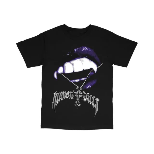 Human Vices Graphic Tee Vampire Lips