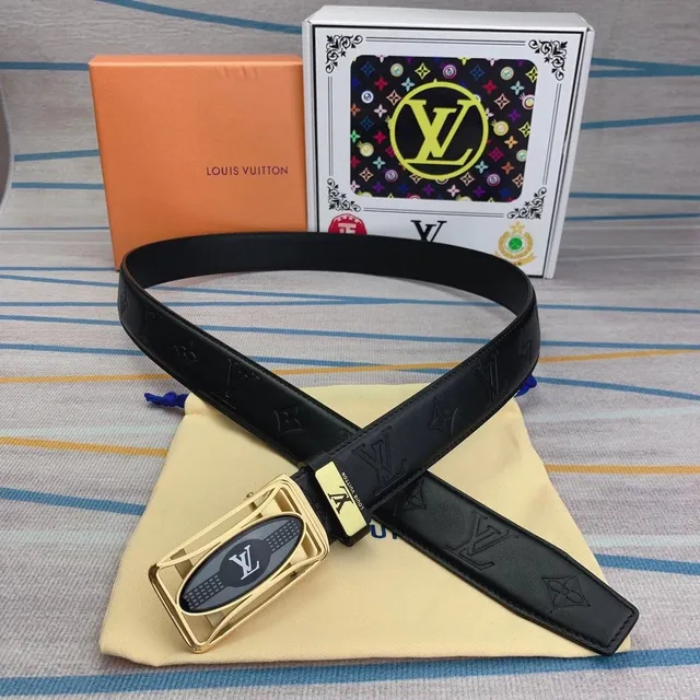 Louis Vuitton Reversible Belt Monogram Empreinte