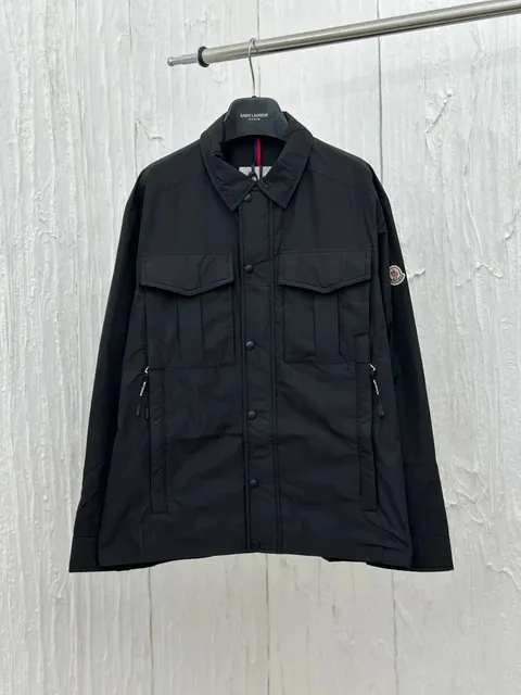 Moncler × Saint Laurent Field Jacket Black