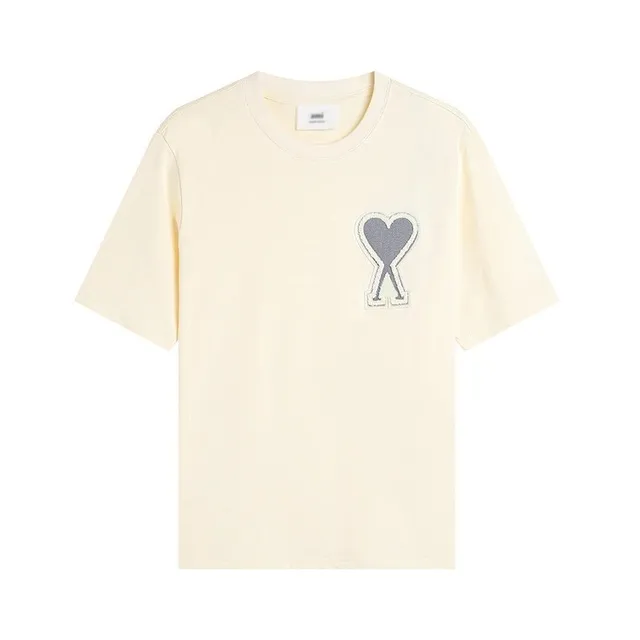 Amiri Heart Logo T-Shirt Embroidered Heart