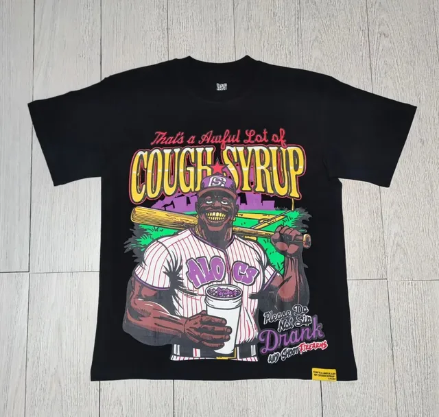 An Awful Lot of Cough Syrup Cough Syrup Tee Awful Lot of Cough Syrup Graphic