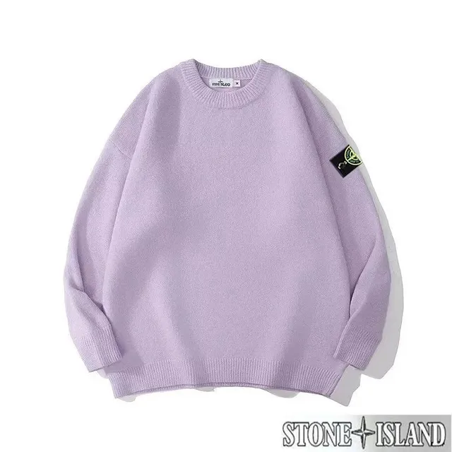 Stone Island Knit Sweater Lavender