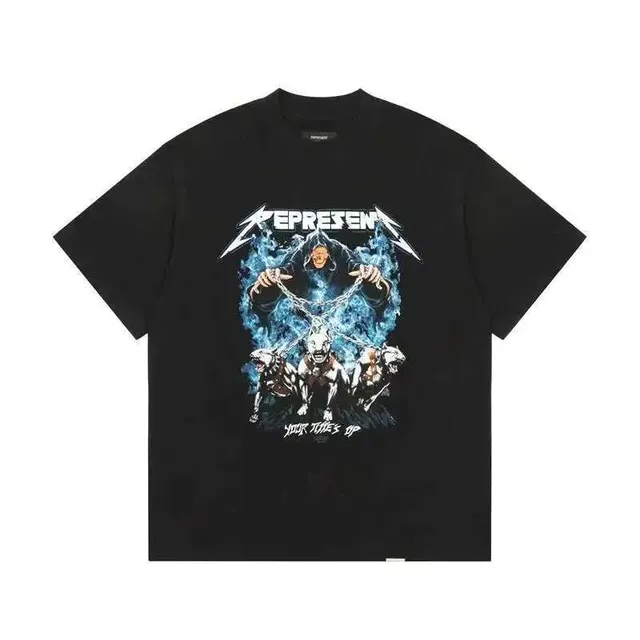 Represent Graphic Tee Metallica 'Ride the Lightning' Print