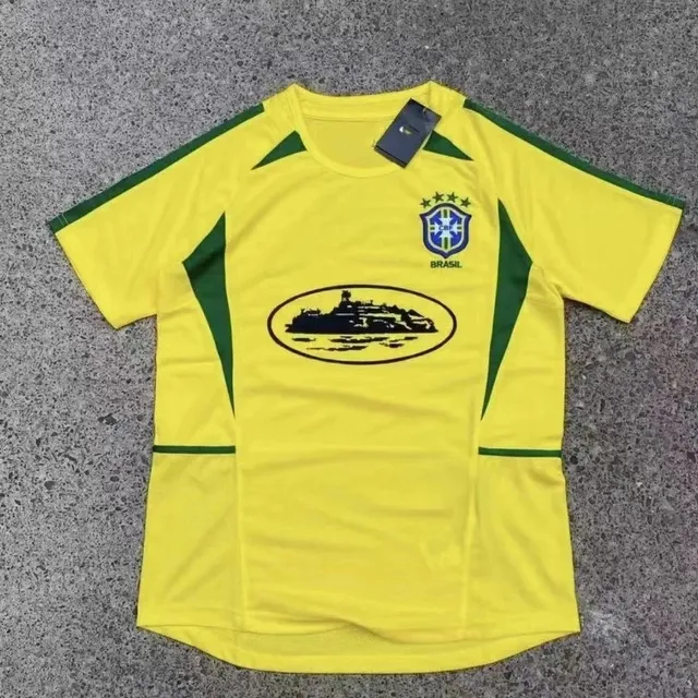 Nike Brazil National Team Jersey 2002 World Cup Home