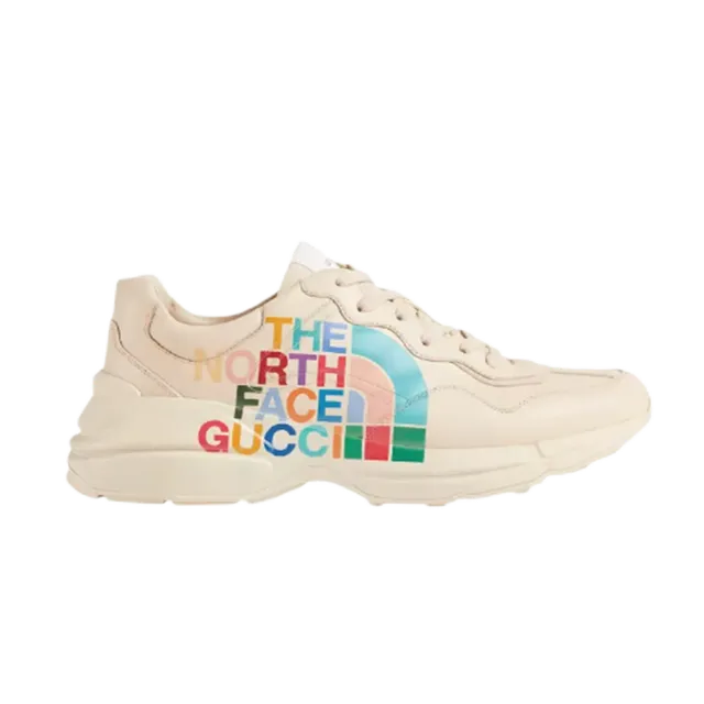 Gucci Trainer The North Face Rainbow Logo