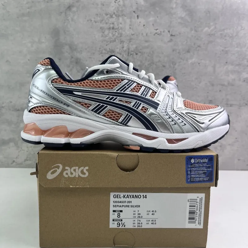 Asics GEL-KAYANO 14 Sepia/Pure Silver