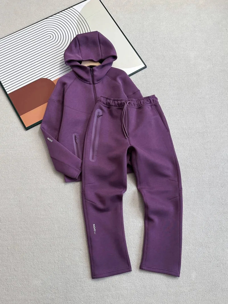 Nike Tech Fleece Set Deep Purple