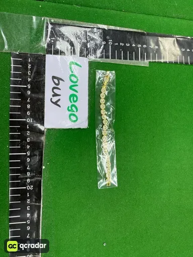 白水晶罗马黄金手链