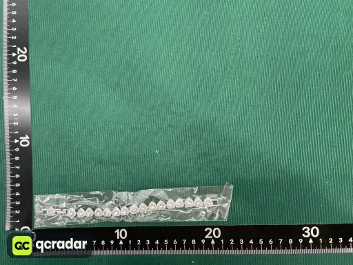 爱心罗马白金手链
