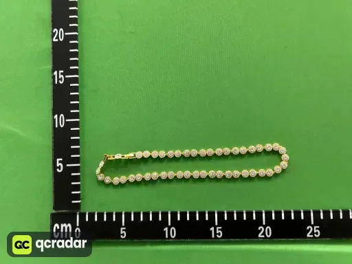 白水晶罗马黄金项链