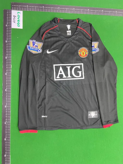 0708 man l away game printed no. 7 + 2 armbands