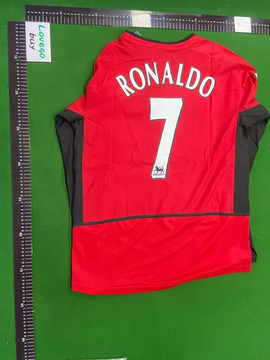 0203 man l home stadium printed no. 7 + armband