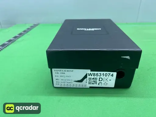 黑色金跟漆皮单鞋8cm