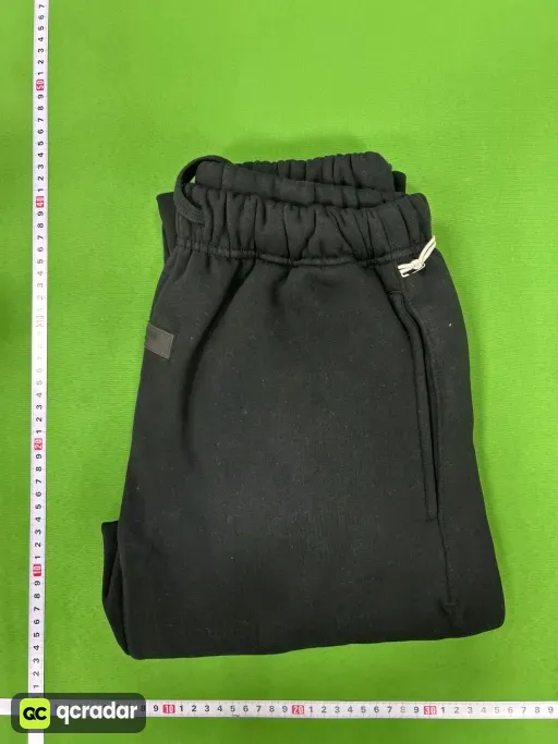 StretchLimo水洗黑束脚卫裤