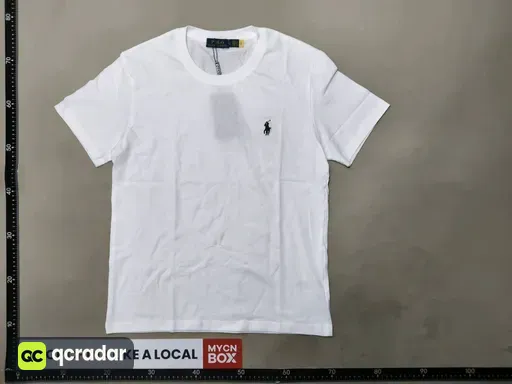 White + black label