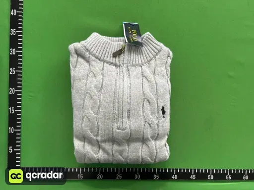 6009毛衣半拉链灰色黑标