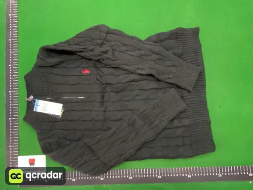 6009半拉链黑色