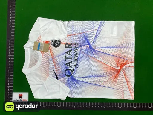 2627巴黎白蓝训练服球衣