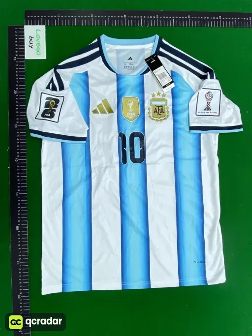 2627 argentina home jersey #10