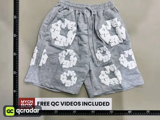 Gray foam shorts