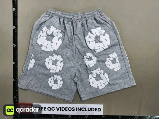 Gray foam shorts