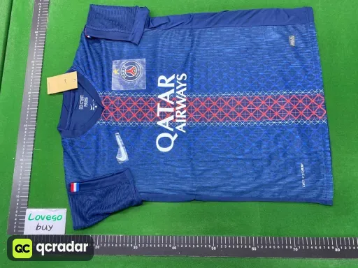 2025-26 paris home jersey with star player