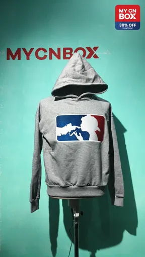 Smoke spitting boy sweatshirt