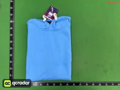 蓝色卫衣