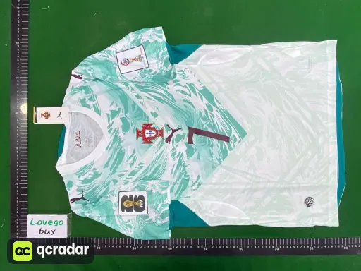 26 portugal away kit + printed #7 star + world cup