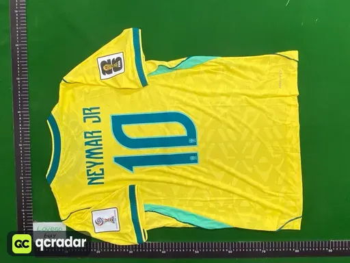 26 brazil home jersey + printed #10 star + world cup