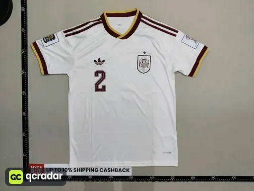 Spain away no. 2 + world cup armband