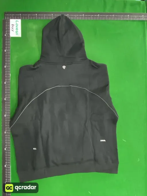 Black and white label hoodie [noct]