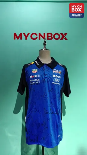 2026 red bull polo collar racing suit