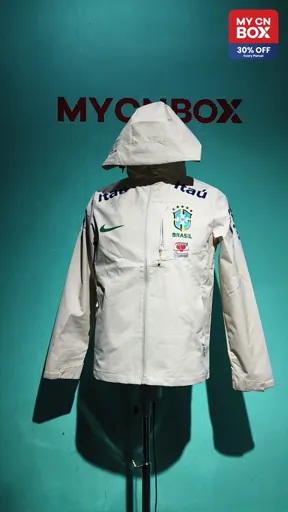 Brazilian naike windbreaker white thin style