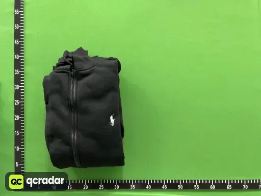 拉链黑色白标